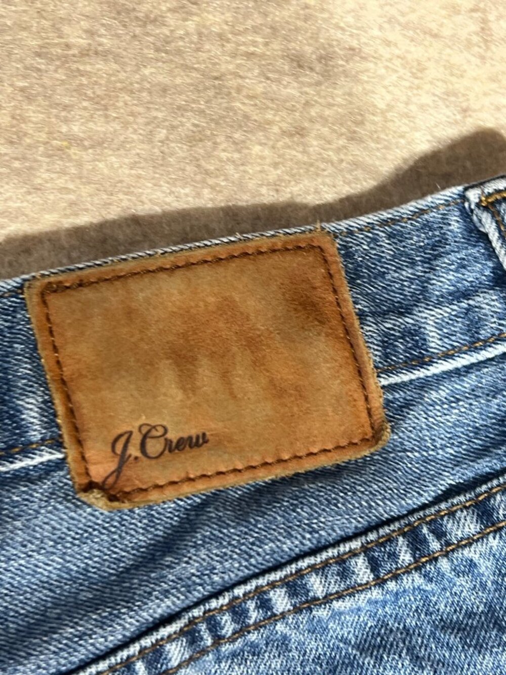 J.Crew Trademark Denim Medium Wash Mid Rise Jean Shorts 28" Waist - Picture 3 of 4